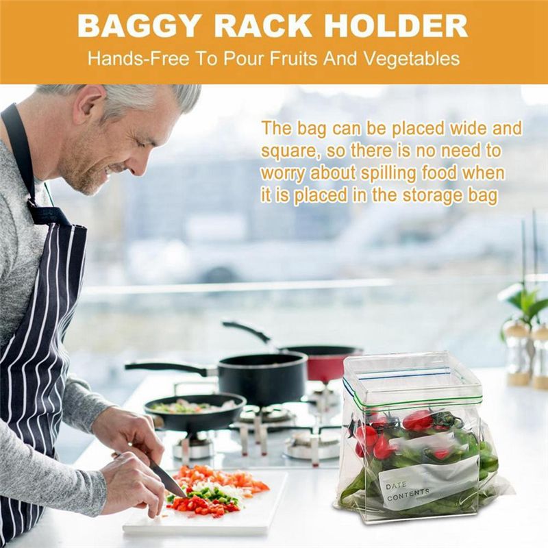 Food Storage Bag - SUPERSALE Suporte para Sacos com Fecho