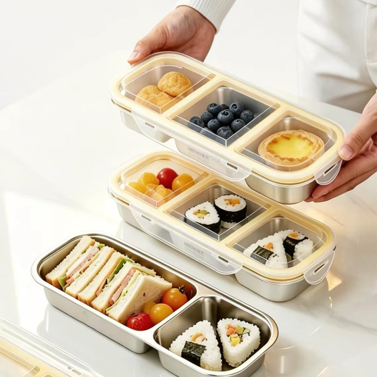 Food Storage Oven Safe - Recipiente de armazenamento de alimentos em