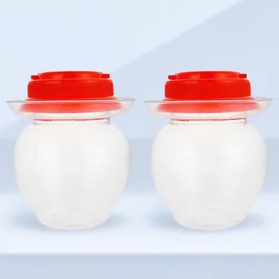 Food Storage Containers - 2 unidades de potes de plástico