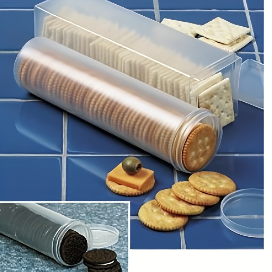 Food Storage With Dividers - Recipiente Retangular Transparente Selado para Armazenamento