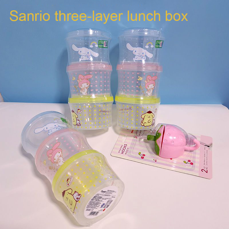 Food Storage Oven Safe - Conjunto de Caixa Bento Kitty com