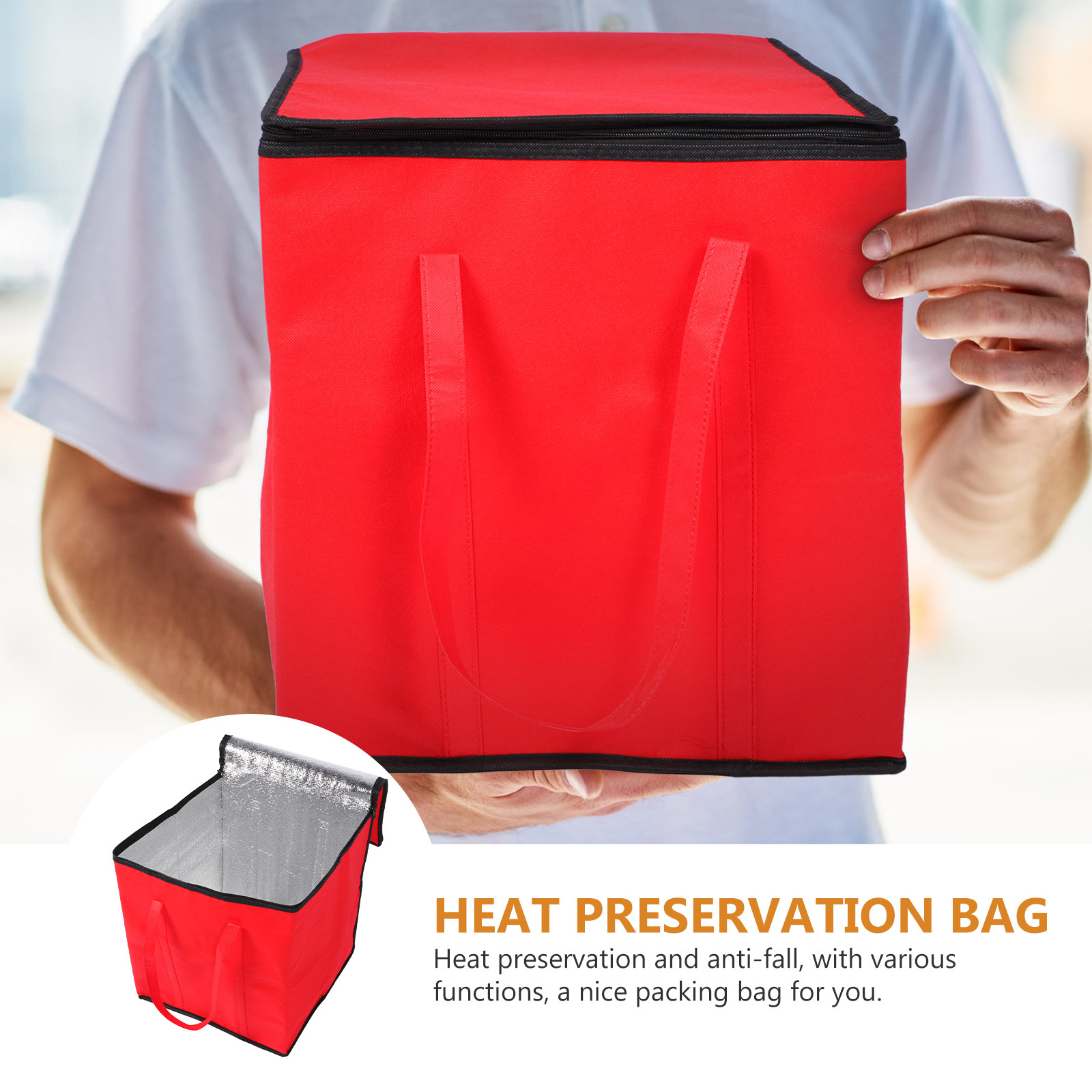 1 unidade de saco térmico para - Food Storage Bag avaliação e preço