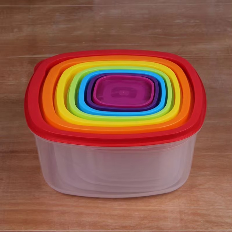 Conjunto de 7 Recipientes Plás - Food Storage Containers avaliação e preço
