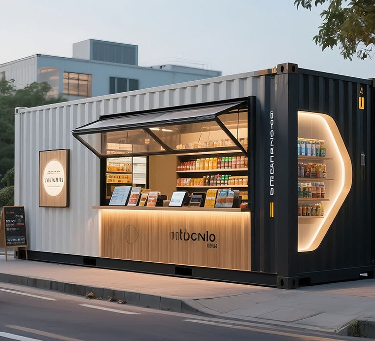 Quiosque de Café em Container  - Food Storage Containers avaliação e preço