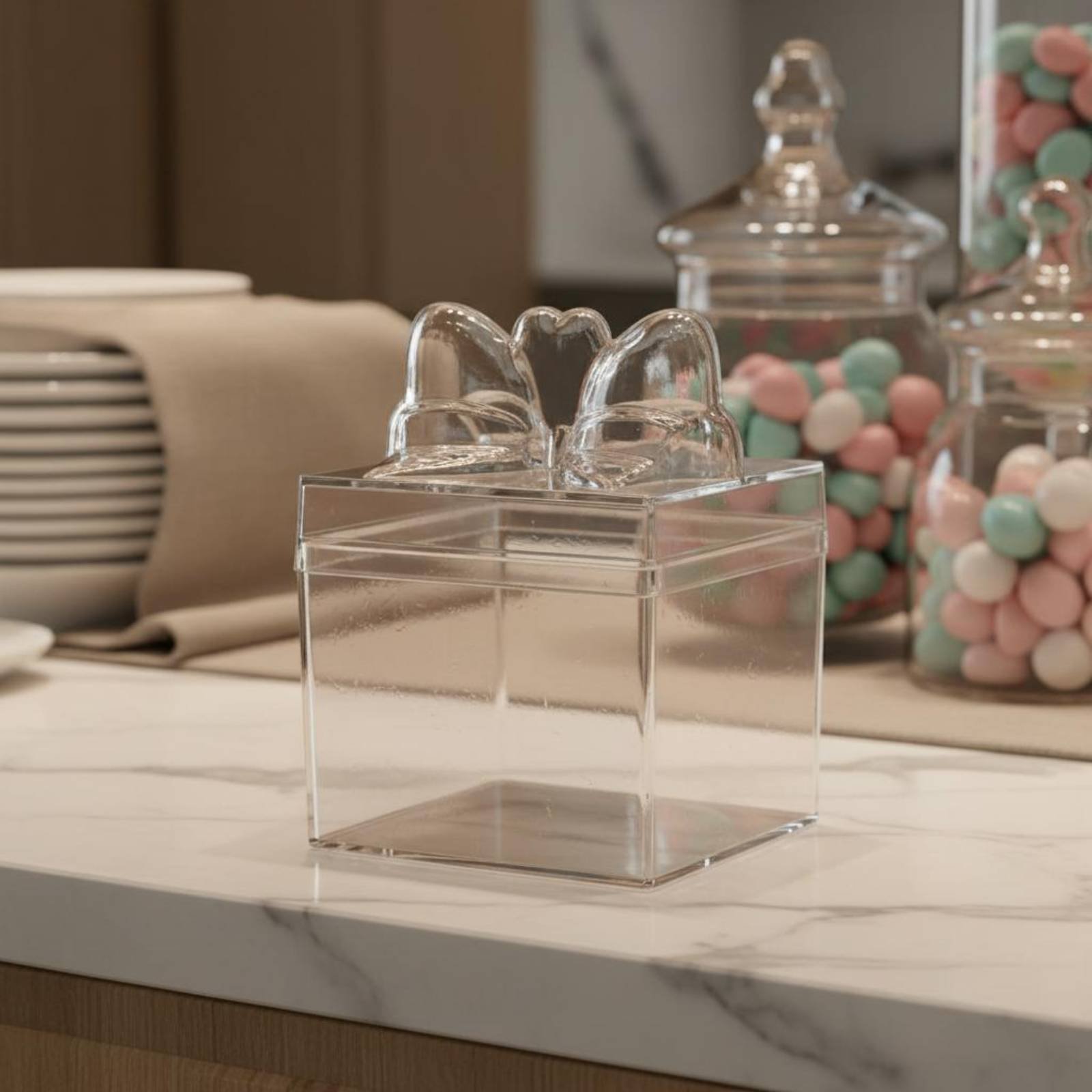 Caixa de Plástico Transparente - Food Storage Containers avaliação e preço