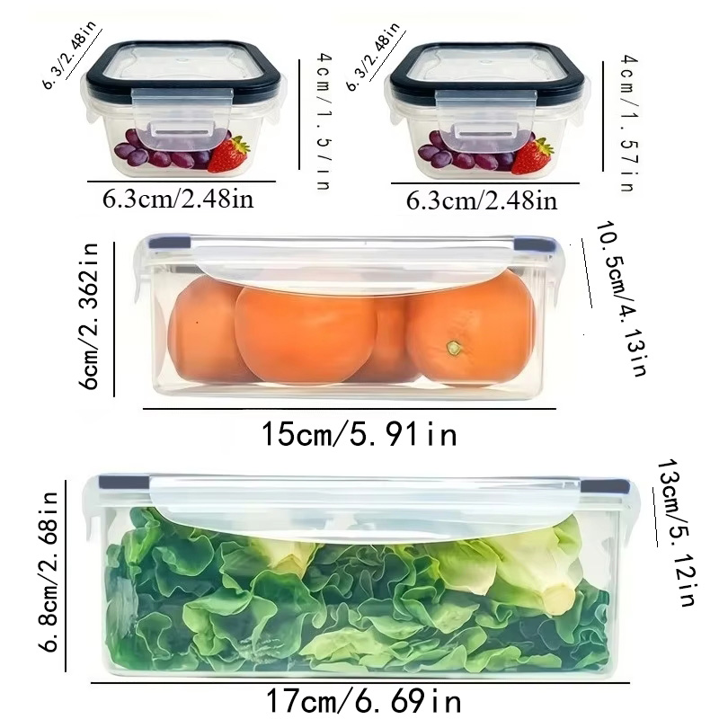 Conjunto de 8 Peças Inclui 4 R - Food Storage Oven Safe avaliação e preço
