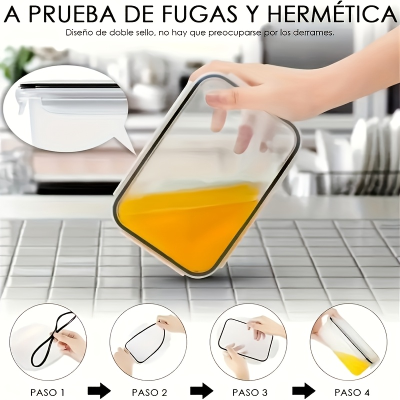 Conjunto de 8 Peças Inclui 4 R - Food Storage Oven Safe avaliação e preço