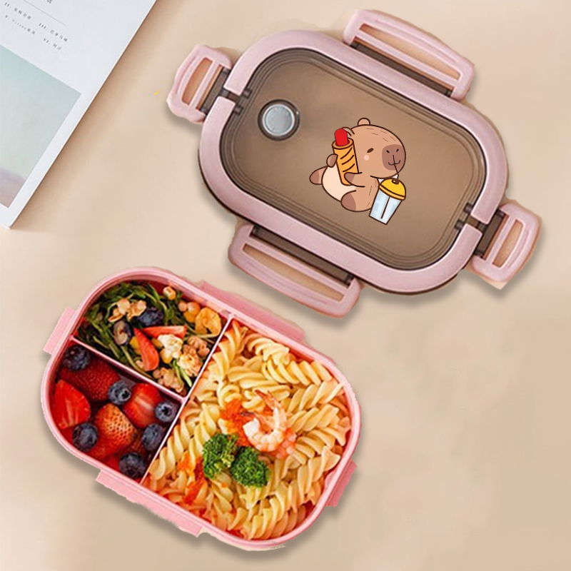 Capivara bento lancheira anime - Food Storage Containers avaliação e preço