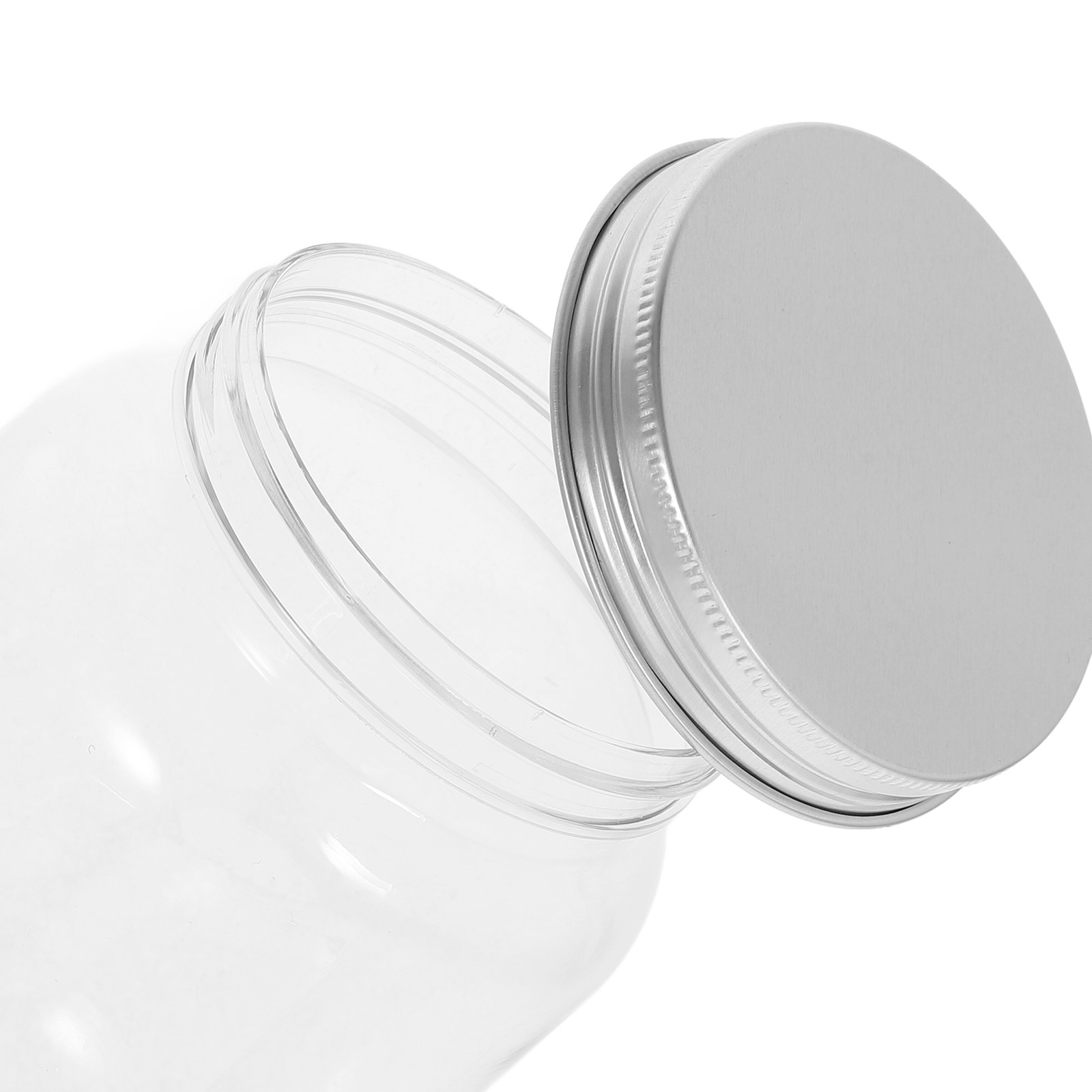 4 potes de plástico transparen - Food Storage Containers avaliação e preço