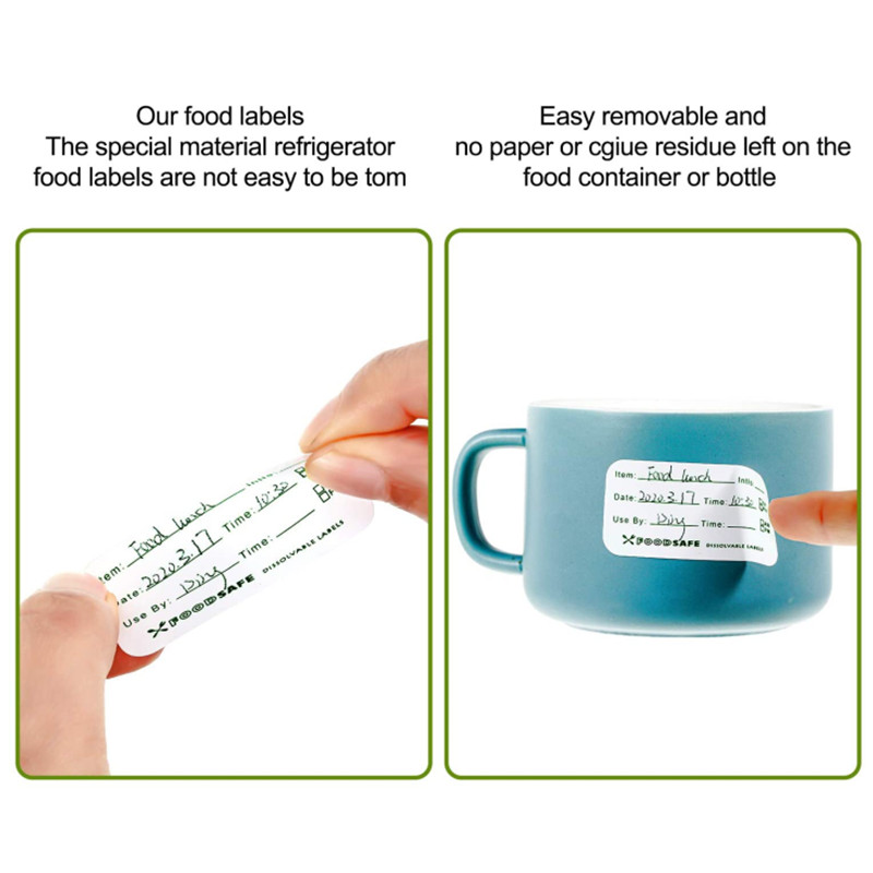 Etiquetas adesivas removíveis  - Food Storage Labels avaliação e preço