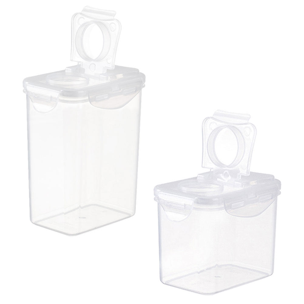 Conjunto de 2 potes de armazen - Food Storage Containers avaliação e preço