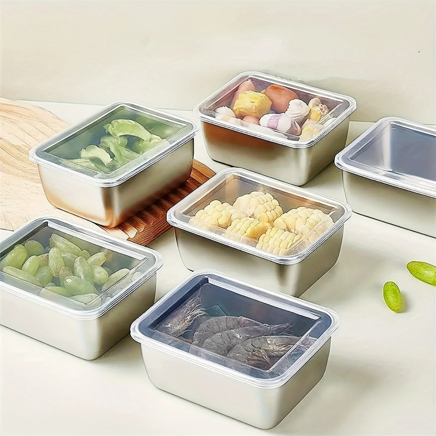 1/3/5 pces caixa de armazename - Food Storage Oven Safe avaliação e preço