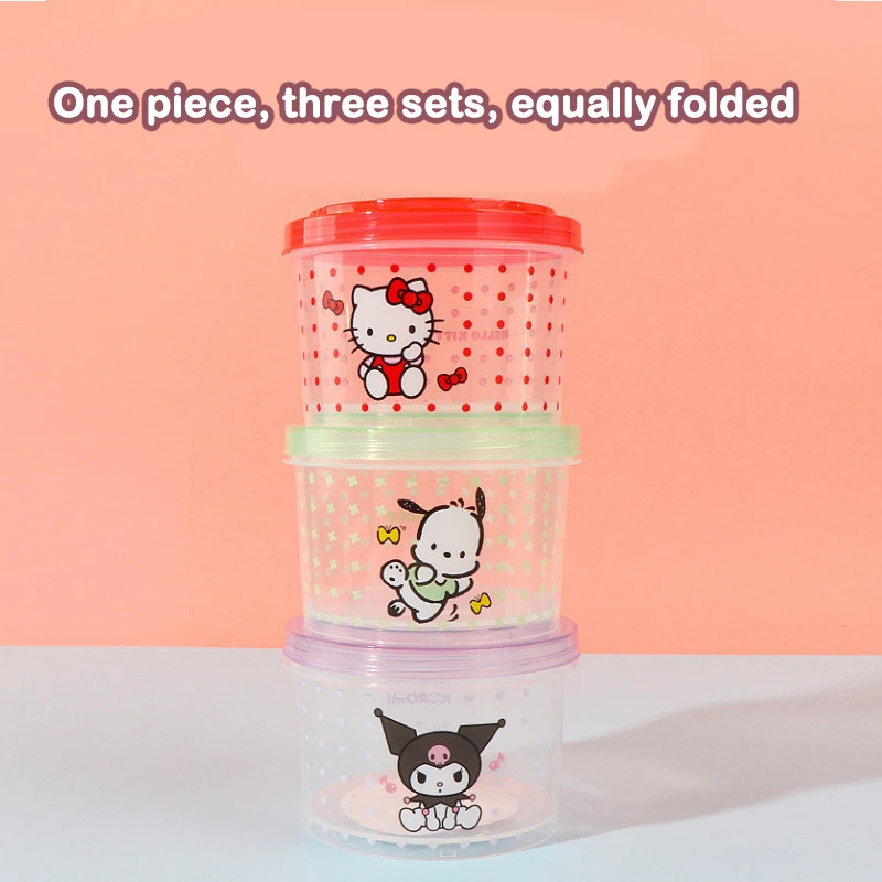 Conjunto de Caixa Bento Kitty  - Food Storage Oven Safe avaliação e preço