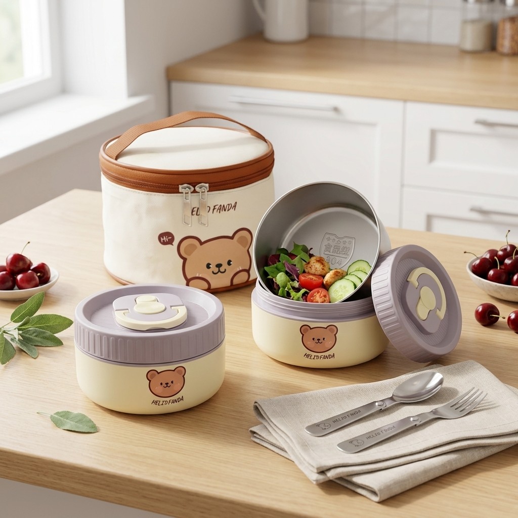 Lancheira Infantil de Aço Inox - Food Storage Oven Safe avaliação e preço